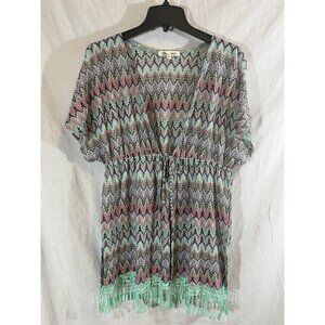 Miken Swim Women’s Medium Lace Swim Cover Top